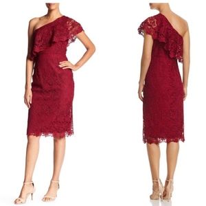 Nanette Leopre Lace Sheath Holiday Dress NYE